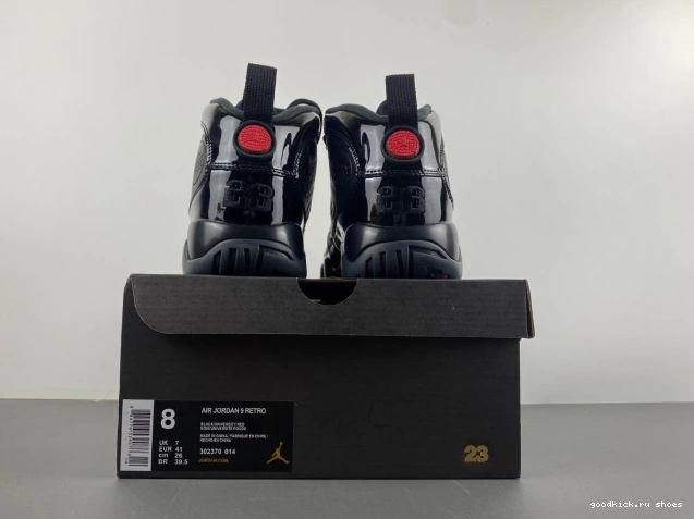 Retro 9 Air Jordan Bred 302370-014 Patent 0801